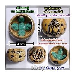 Buddha Holy Phra Pidta Bowl Billionaire Amulet Power Protection Black Magic Thai