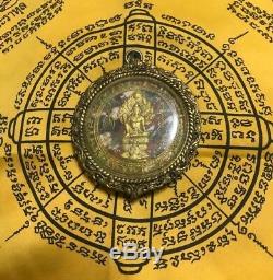 Buddha Jutukam Ramathap Real Talisman Genuine Wealth Money Pendent Thai Amulet