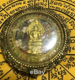 Buddha Jutukam Ramathap Real Talisman Genuine Wealth Money Pendent Thai Amulet