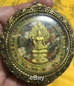 Buddha Jutukam Ramathap Real Talisman Genuine Wealth Money Thai Amulet Pendent