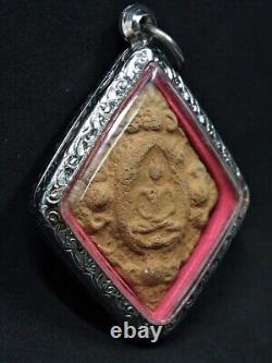Buddha LP Boon Phra Pim Sum Dok Pikul Arch Figure Thai Amulet