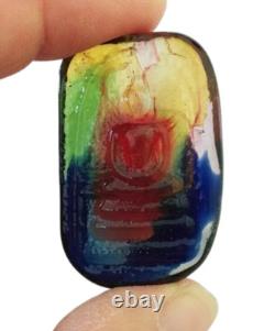 Buddha Leklai Kaew Rainbow Phra Somdej Magic Amulet Thai Power Protection Rare