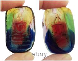 Buddha Leklai Kaew Rainbow Phra Somdej Magic Amulet Thai Power Protection Rare