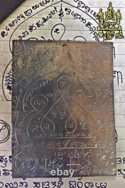 Buddha Life Insurance Takrud Arjarn Jiam Thai Amulet Sacred Protection & Luck