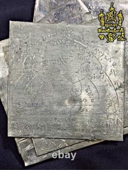 Buddha Life Insurance Takrud Arjarn Jiam Thai Amulet Sacred Protection & Luck