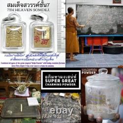 Buddha Magic 7th Heaven Phar Somdej Amulet Thai Itthije Powder Charm Arjarn O