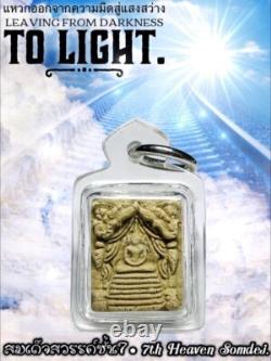 Buddha Magic 7th Heaven Phar Somdej Amulet Thai Itthije Powder Charm Arjarn O