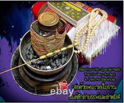 Buddha Magic Pendant Nang Phaya Funda Arjan O Amulet Fortune Money Luck Thai