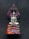 Buddha Naga Silver 925 Rainbow Artistic Thai Statue Amulet Wealth Lucky Fortune