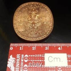 Buddha On Garuda Phaya Krut Temple Box Magic Talisman Thai Amulet King Coin