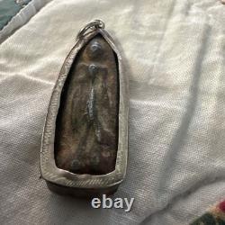 Buddha Perdloke Antique Thai Magic Amulet Pendant Rich Money Lucky Happy Success