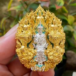 Buddha Performing Miracles Amulet Pendant Thai Pendant Waterproof Case