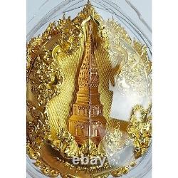 Buddha Performing Miracles Thai Amulet Pendant Waterproof Casing