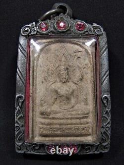 Buddha Phra Chinnarat Figure 200 Yrs Rattanakosin Era Thai Amulet