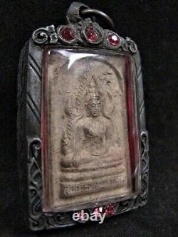 Buddha Phra Chinnarat Figure 200 Yrs Rattanakosin Era Thai Amulet