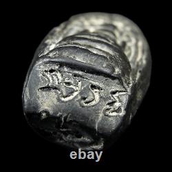 Buddha Phra Kring Klong Takian Pim 1 Talisman Thai Amulet 17/18th C