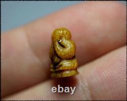 Buddha Phra Pidta Mahalaruayrom Magic Talisman Charm Fortune Wealth Luck Amulet