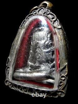 Buddha Phra Pidta Yan Yung LP Tab Wat Thong Figure Thai Amulet