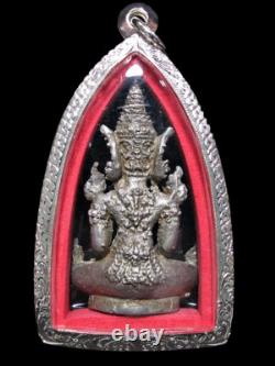 Buddha Phra Rattana Parng Aum Bathr Thai Vintage Amulet