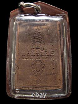 Buddha Phra Somdej Lek Nam Phi Ore embed Talisman from Uttaradit Thai Amulet