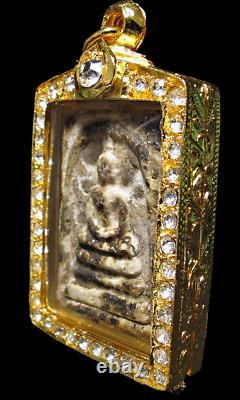 Buddha Phra Somdej Wat Rakang Pim Yai Thai Amulet 19th C