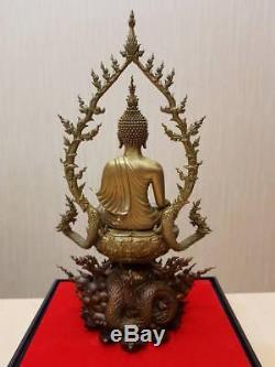 Buddha Sit on Rahu Magnificent Artistic Limited Rare Thai Statue Amulet Fortune