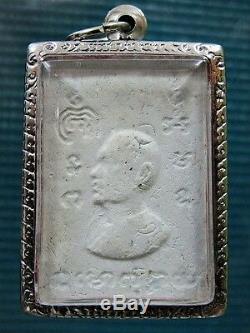 Buddha'Somdej Pim Tharn Sing' Figure LP Pae BE2515 Thai Buddhist Charm Amulet