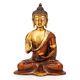 Buddha Thai Statue Amulet Brass Figurine Buddhism Meditation New Tibet Tibetan