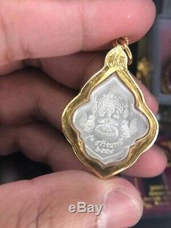 Buddha amulet Thai Amulet 22k Real Gold Case
