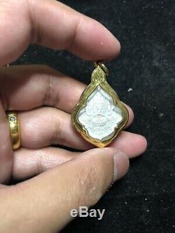 Buddha amulet Thai Amulet 22k Real Gold Case