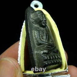 Card, Pra LP Thuad Wat Chang Hai, Bronze, Year 2505 very rare special Thai Buddha#1