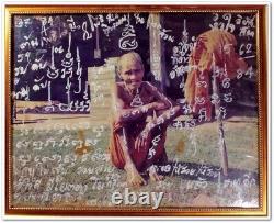 Certificate Authentic Buddha Somdej Leklai Lp Suang Be2519 Thai Amulet #17528