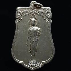 Certificate Coin Buddha 25 Sattawas Be2500 Nuea Alpaca Thai Amulet Talisman Luck