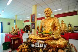 Certificate Rare Old Phra LP Ngern Pim Niyom Wat Bangklan Thai Buddha Amulet