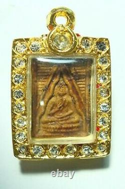 Certificate Thai Buddha Amulet Phra Somdej Wat Paknam Rare