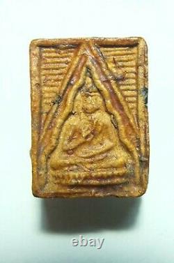 Certificate Thai Buddha Amulet Phra Somdej Wat Paknam Rare