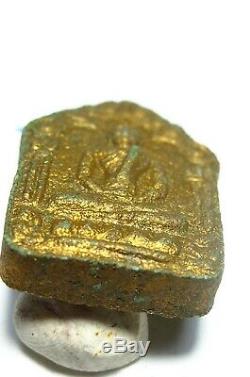 Certificated Thai Buddha Amulet Very Rare Phra Khun Pean Lp Tim Be 2515