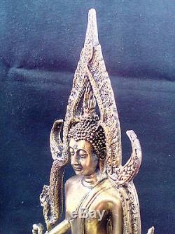 Chaingsaen Srisakkayamuni Buddha Chinnarat Statues Thai Amulet Pendant 14 Tall