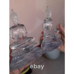 Clear Chiang Saen Buddha Resin Statue Wat Tha Sung Thai Amulet Figurine