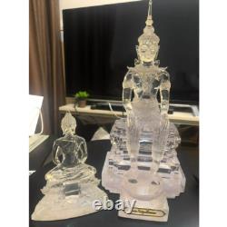 Clear Chiang Saen Buddha Resin Statue Wat Tha Sung Thai Amulet Figurine