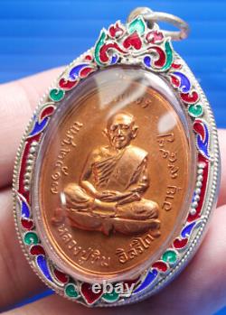 Coin, Talisman, Thai, LP Tim, Buddha, Pendant, Rare, Amulet, Temple, Phra rian, Old, Wat