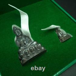Double PHRA KRING 215 YRD BUDDHA BELL LP PAE W. SUTAS THAI AMULET PENDANT STATUE