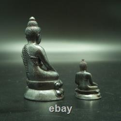 Double PHRA KRING 215 YRD BUDDHA BELL LP PAE W. SUTAS THAI AMULET PENDANT STATUE