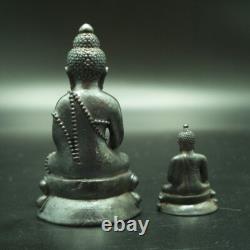 Double PHRA KRING 215 YRD BUDDHA BELL LP PAE W. SUTAS THAI AMULET PENDANT STATUE