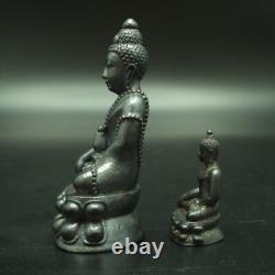 Double PHRA KRING 215 YRD BUDDHA BELL LP PAE W. SUTAS THAI AMULET PENDANT STATUE