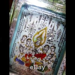 Drawing Locket Phetpayaton Deity God 7 Wifes Ladies Lp Kern Thai Buddha Amulet