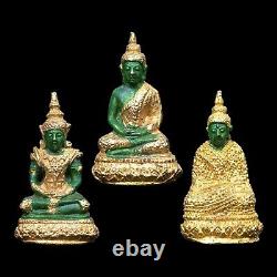 Emerald Buddha Statue Set, Celebrating 200 Years of Rattanakosin Thai Amulet