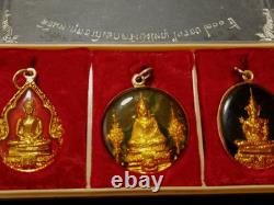 Emerald Buddha behind King Rama I year1981 Thai Amulet 3Holy Wat Pho(Chetuphon)