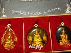 Emerald Buddha behind King Rama I year1981 Thai Amulet 3Holy Wat Pho(Chetuphon)