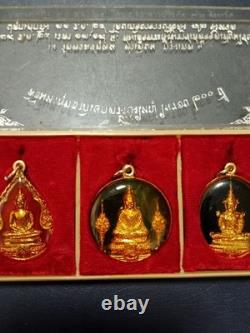 Emerald Buddha behind King Rama I year1981 Thai Amulet 3Holy Wat Pho(Chetuphon)